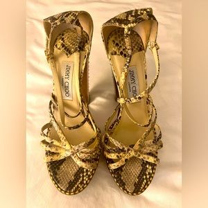 Jimmy Choo platform sandals